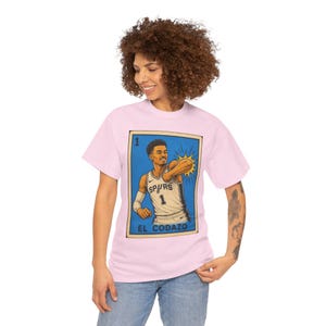 El Codazo Spurs Unisex Tshirt | Lotería Style Spurs Graphic Tee image 18