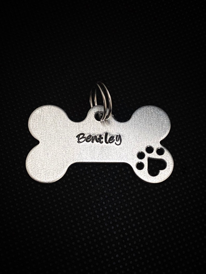 PET NAME TAG custom dog tag personalized cat tag hand Etsy