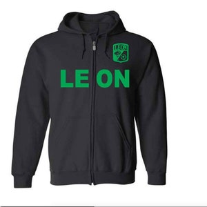 New Club Leon fc adult  full Zipper up hoodie