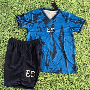 seleccion El Salvador kids uniforms costum names