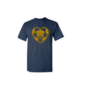 Pumas Unam adult cotton shirt heart