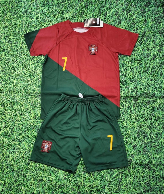 Portugal Ronaldo Kids Uniforms Etsy
