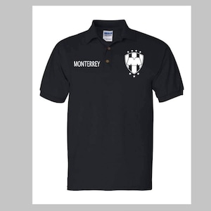 New Club Monterrey Rayados polo shirt black/white