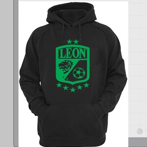 new club leon fc black pullover adult