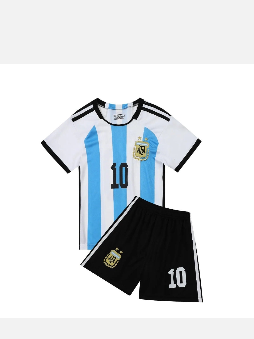 Buy Conjunto Niño Short Camiseta Argentina Messi