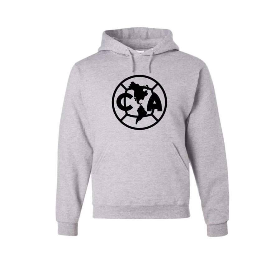 New Club America Aguilas Sweatshirt Pullover GRAY COLLECTION