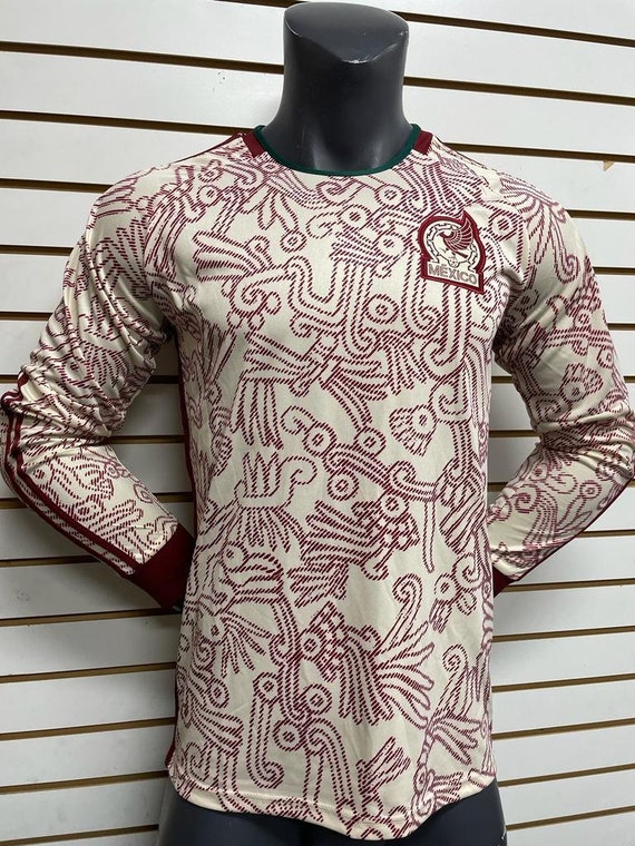 Mexico Seleccion Mens Jersey Away Long Sleeve
