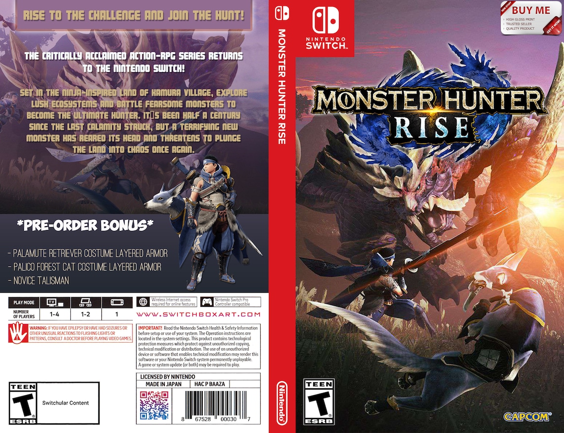 monster hunter rise switch bundle monster hunter rise switch bundle