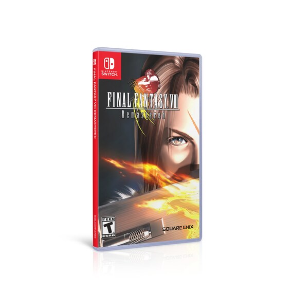 Final Fantasy 8 Remastered Custom Nintendo Switch Boxart Etsy Final Fantasy 8 Remastered Custom Nintendo Switch Boxart Etsy