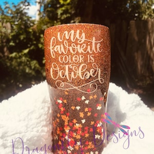 Custom Fall Tumbler