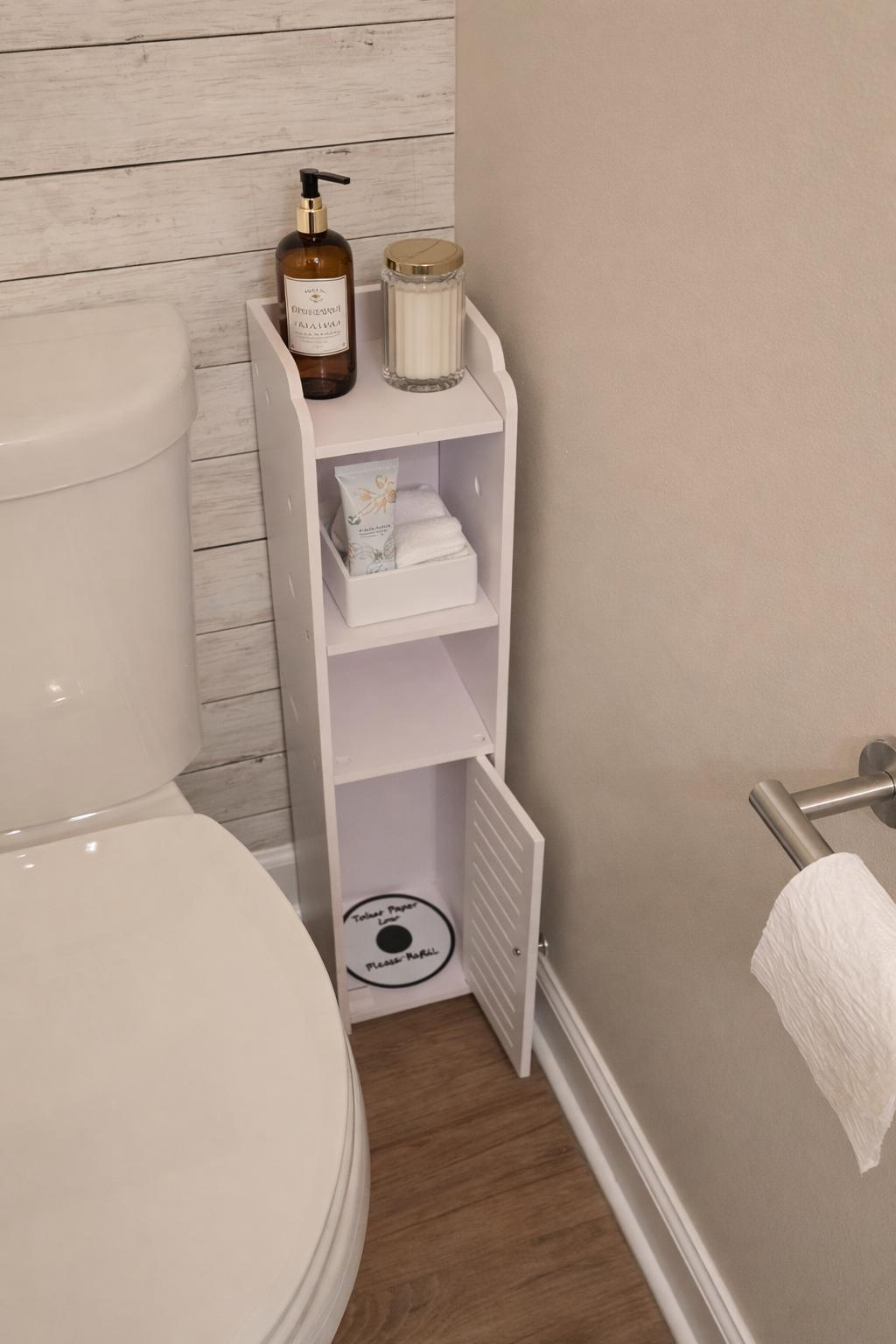 Stackable Indicators Low Toilet Paper Indicator Sign | Stackable Toilet Paper Organizer ...