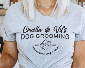 Cruella De Vil Shirt, 101 Dalmations Shirt, Disney Vacation Shirt, Disney Womens Shirt, Cruella Movie Shirt, Disney Trip Shirt