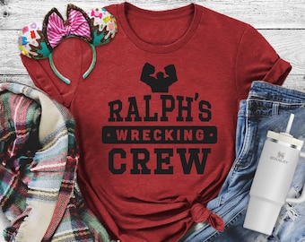 Wreck it Ralph Shirt, Ralph's Wrecking Crew, Family Disney Shirt, Disney Vacation Shirt, I'm gonna Wreck It Shirt, Disney World Shirt