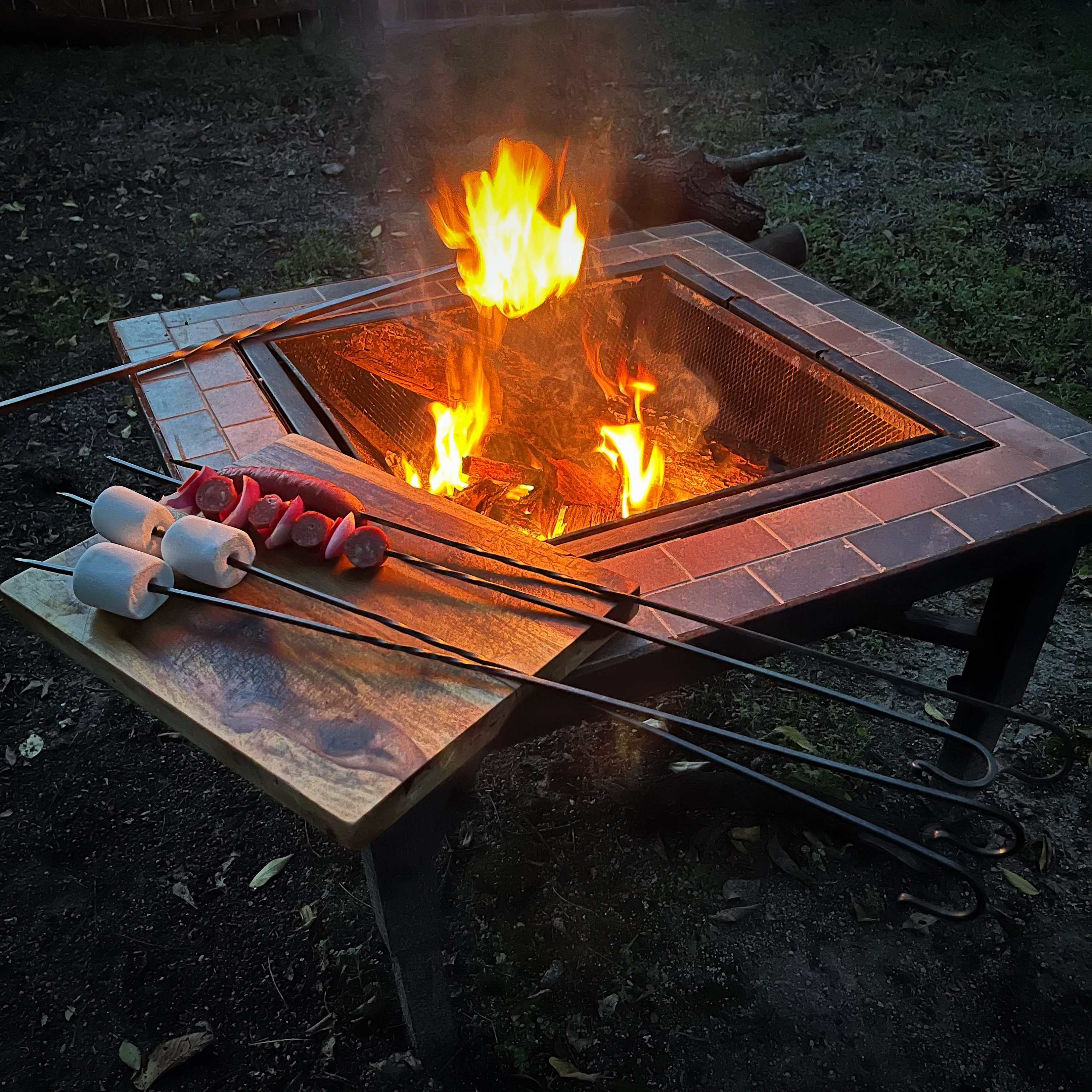 Fire Pit Skewer
