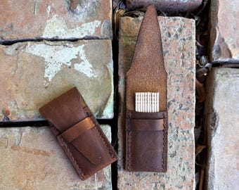 A Pretty Freaking Cool Leather Toothpick Holder