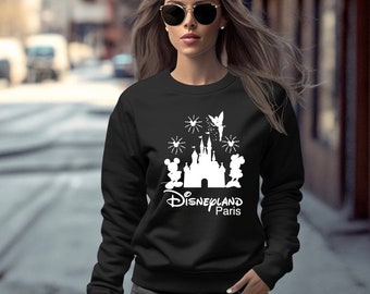 Mickey & Minnie castle Disneyland Paris Disney unisex sweatshirt  Disney sweatshirt, Disney fashion, Disney clothes, Disney tops