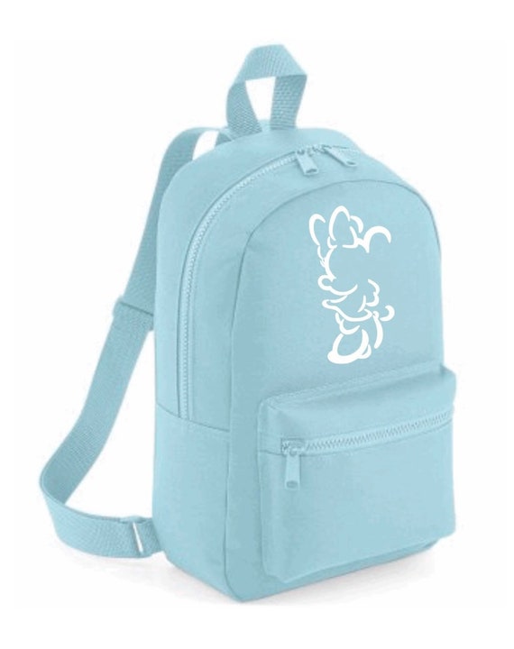 Minnie Mouse Outline Disney Mini Backpack Disney Rucksack Disney Bag Bag for Disney Park Kids Disney Bag Disney Accessories Etsy