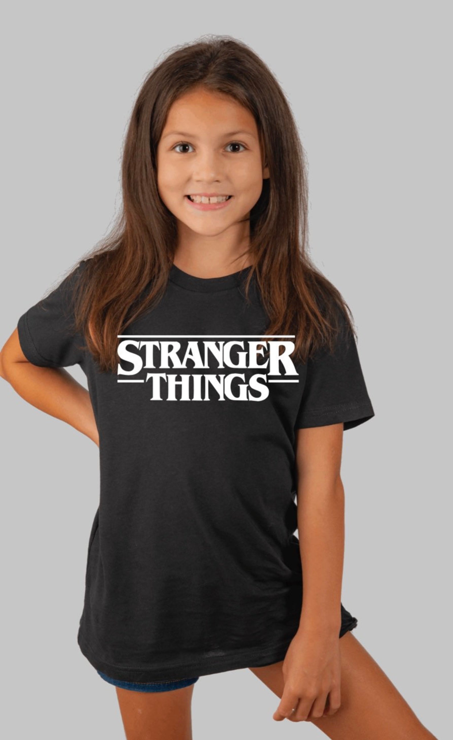 Stranger things kids t-shirt | Etsy