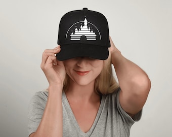 Cappellino da baseball del castello Disney, cappellino da baseball Disney