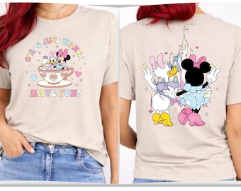 Girls just wanna have fun unisex Disney t-shirt, Disney t-shirt, Disney fashion, Disney clothes, Disney tops, Disney tee, Disney lover,
