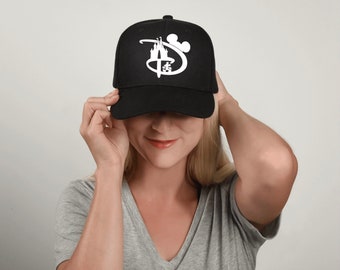 Cappellino da baseball Disney D con Topolino e Castello, cappellino da baseball Disney
