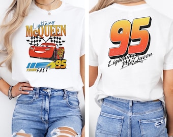 Lighting McQueen unisex Disney t-shirt, Disney t-shirt, Disney fashion, Disney clothes, Disney tops, Disney tee, Disney lover