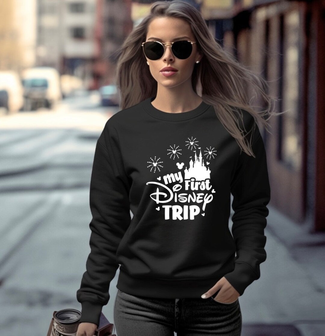 My First Disney Trip Disney Castle Disney Unisex Sweatshirt Disney