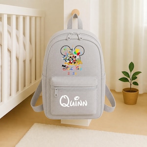 Personalised Disney Trip 2026 Disney BackBag, Disney Personalised Backpack, Kids Disney Bag, Disney Park Bag, Bag for Disney World