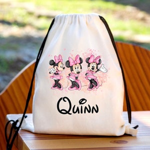 Minnie mouse drawstring backpack hotsell