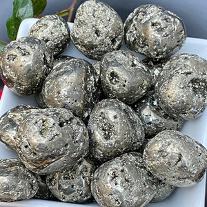 Pyrite &quot;A Grade&quot; Tumbled Stone