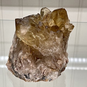 Congo Citrine 100% Natural | Larger 767g. | Authentic  Untreated Abundance Cluster | Kundalini Manifesting Crystal