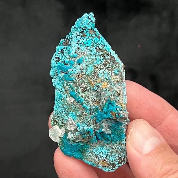 Chrysocolla Botryoidal on Quartz Tantadora Mine Peru | 85g