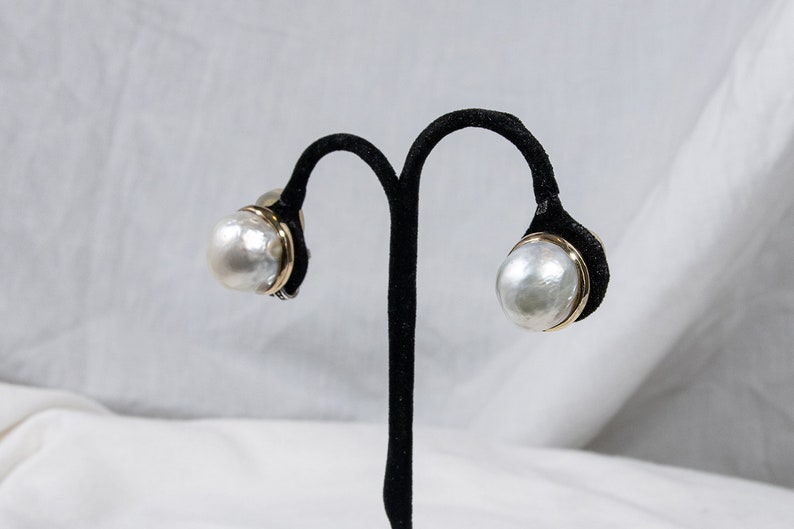 Rizzo Designs Pearl Ring and Earrings Set