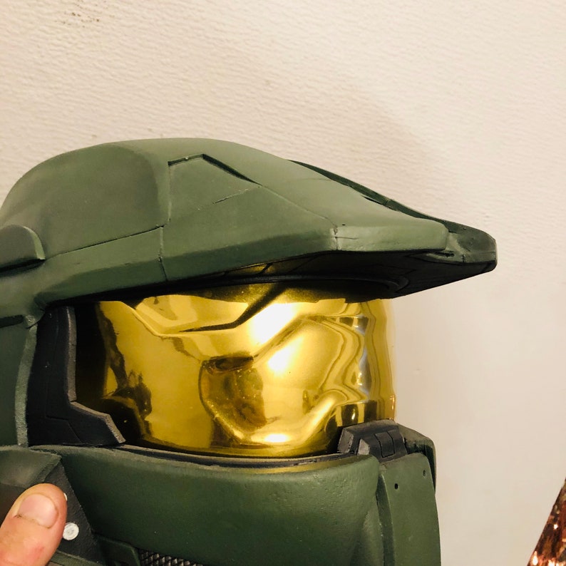 HaloInspired visors for cosplay Etsy