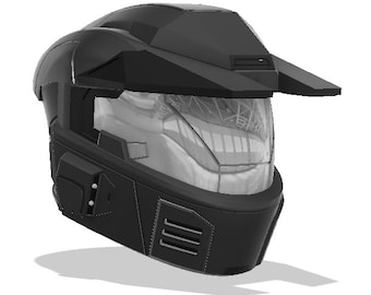 Sci-Fi 2-hjälm (3D-MODEL - STL)
