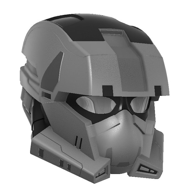 Sci-Fi 5 Helmet (3D MODEL - STL)