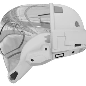 Sci-Fi Helmet 1 (3D MODEL - STL)