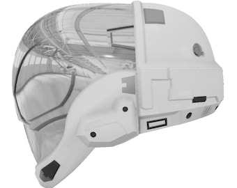 Sci-Fi Helmet 1 (3D MODEL - STL)