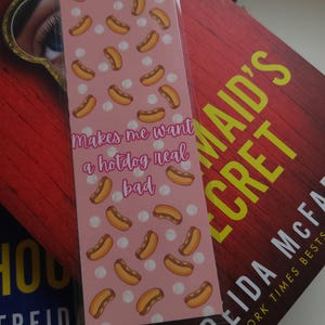 Funny bookmark- reading accessories- bookworm gift- sweary gifts- pink book mark- book club gift- gift for readers- book lover gift- booktok