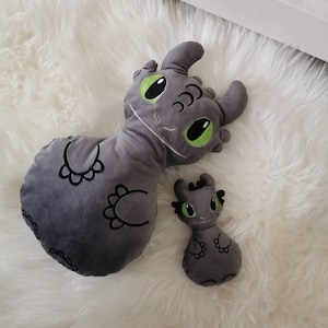 machine embroidery design night fury, soft plush toy(in the hoop) design, toothless design