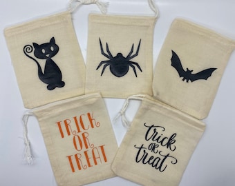 Halloween favors Halloween treat box witch favor Halloween spider with favor bag 10CT