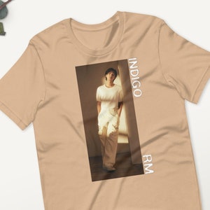 Indigo RM T-shirt | Kim Namjoon, BTS, Bangtan, BTS Merch, Kpop, Indigo Photo