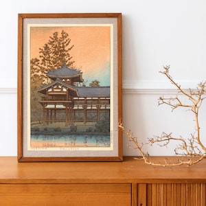 Japanese Woodblock Wall Art Print | Antique Woodblock Print, Asian Culture, Printable Wall Art, Vintage Poster, Japanese Wall Decor
