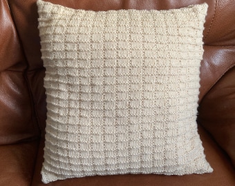 Knitted Cushion Cover