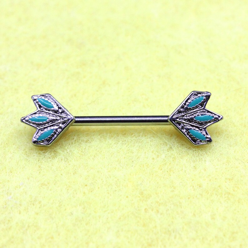 Nipple Ring Barbell Nipple Jewelry Surgical Steel Bridge Barbell
