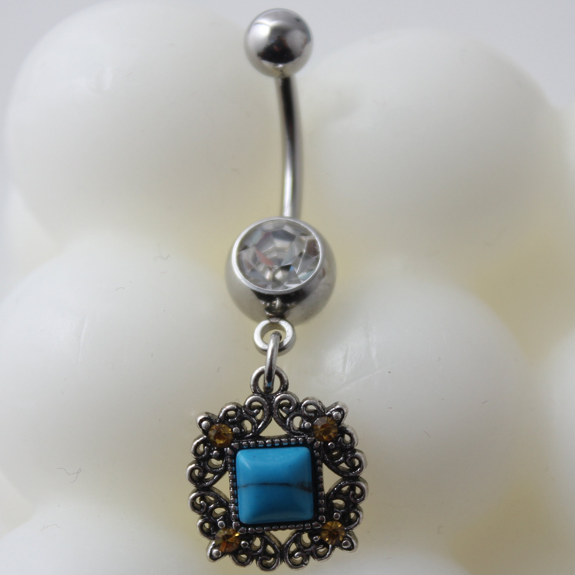 Belly Button Jewelry Belly Ringnavel Piercing Ring Belly Etsy