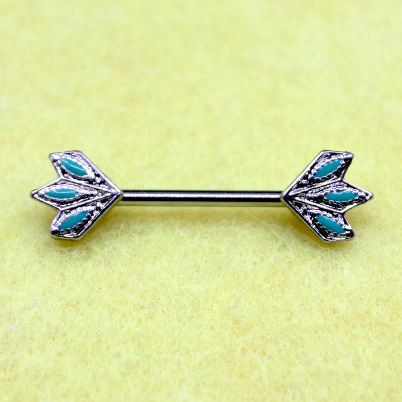 Nipple Ring Barbell Nipple Jewelry Surgical Steel Bridge Barbell