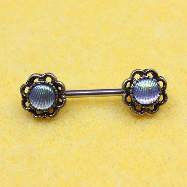 Nipple Shield,Nipple Ring,Nipple Piercing Nipple Barbell Ring,14g