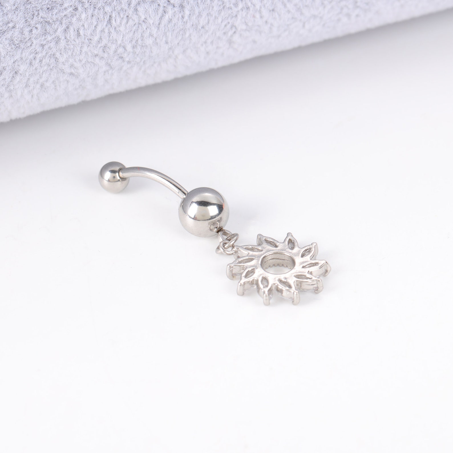 Belly Button Jewelrybelly Ring Navel Piercing Ring Etsy