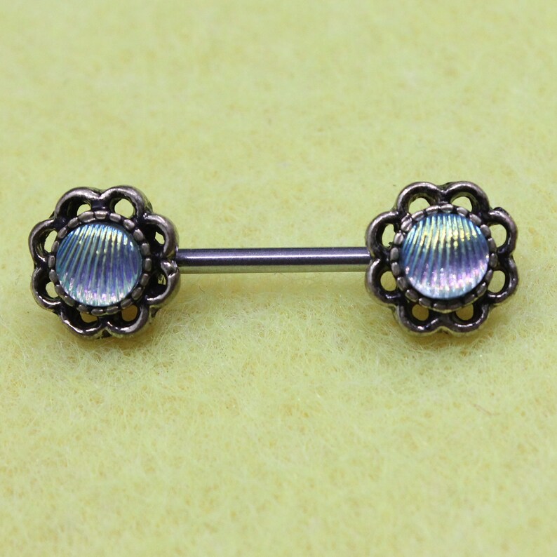 Nipple Shield,Nipple Ring,Nipple Piercing Nipple Barbell Ring,14g